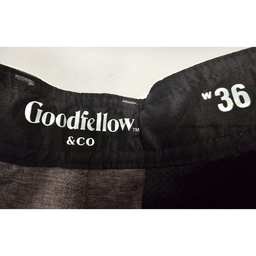 Good Fellow gray shorts 36 inch waist with added drawstring pockets